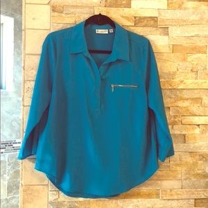 Versona Turquoise Blouse